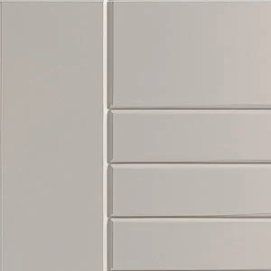 WeatherStrong Tampa sample door in Shoreline Gray